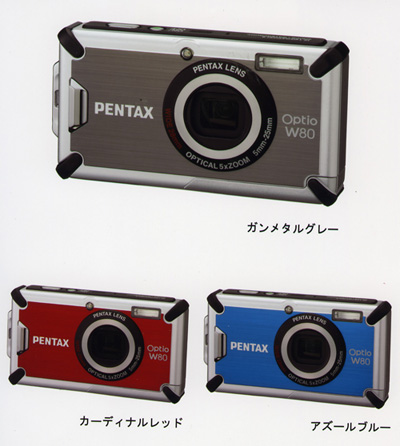 PENTAX Optio W80